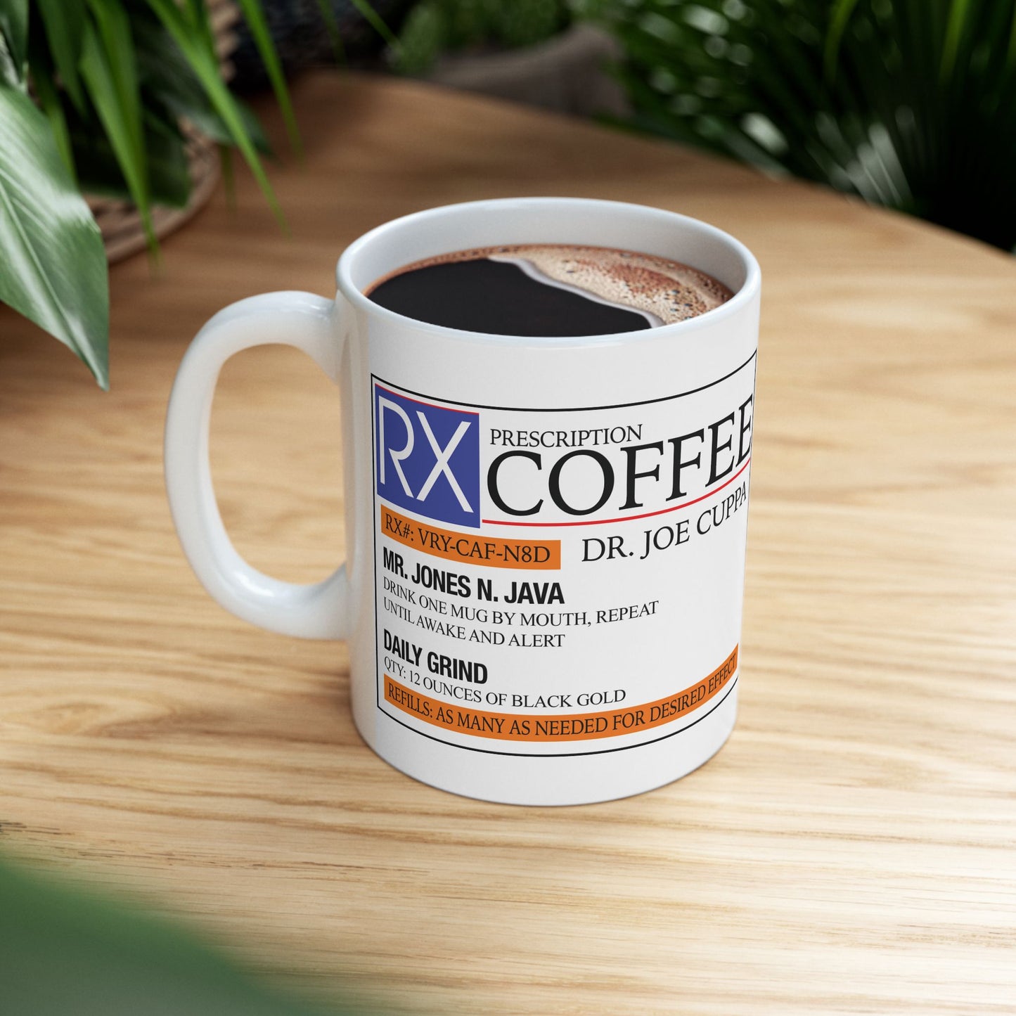 Ceramic Mug - Prescribed Coffee