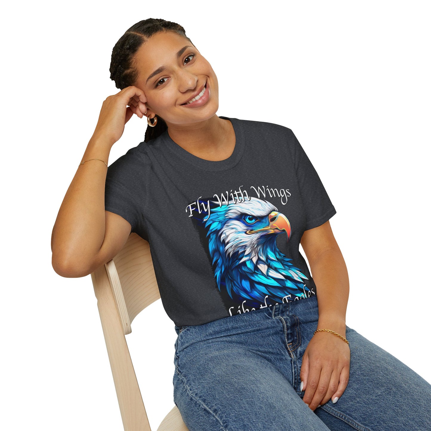 Fly With Wings Like the Eagles Tee