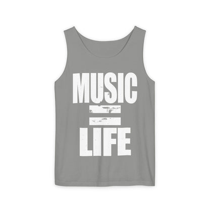 Music Equals Life Concert Tank Up to 3X