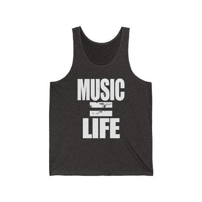 Music Equals Life Tank