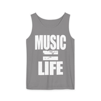 Music Equals Life Concert Tank Up to 3X