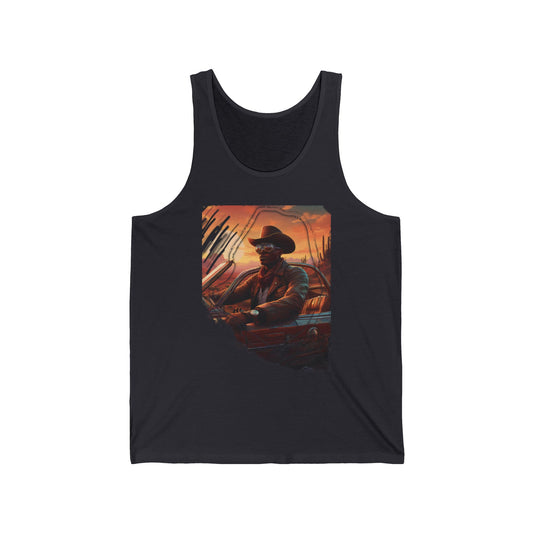 The Steampunk Cowboy - Tank Top Edition